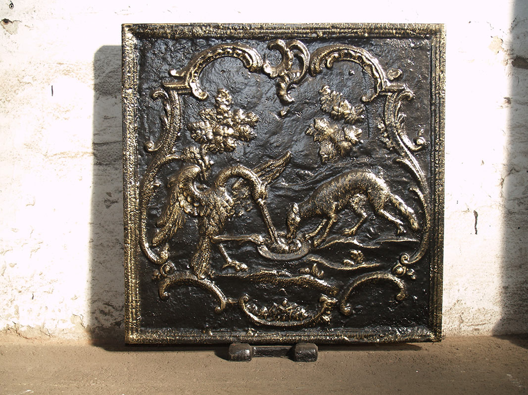 Antike Kaminplatte (Kaminplatte3)