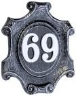 Dahlhaus House Number Plaque 403