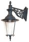 Wall Lantern, Abbildung Lackierung in Schwarz mit Grün-Patina