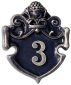 House Number Plate | Item No. 401 Z | Colour shown is black with copper and gold patina.