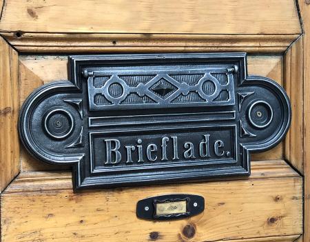 Antike Brieflade Nr.1523