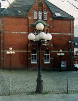 Fünfflammige Altstadtlaterne mit Kugelaufsätzen ⎮ Art.-Nr.:1347