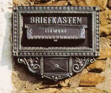 Klassische Briefeinwurfplatte ⎮ Art.-Nr.:1520