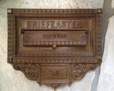 Klassische Briefeinwurfplatte ⎮ Art.-Nr.:1520