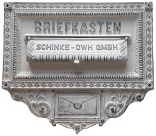 Klassische Briefeinwurfplatte ⎮ Art.-Nr.:1520