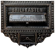 Antique Letterbox Plate ⎮ Art.-Nr.:1520