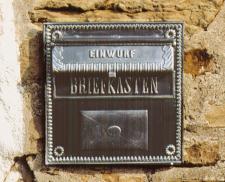 Briefeinwurfplatte ⎮ Art.-Nr.:1521