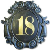 Großes Hausnummernschild ⎮ Art.-Nr.:400 Z