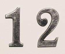 Kleine Gusszahl als Hausnummer ⎮ Art.-Nr.:403-02