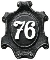 Antikes Hausnummernschild ⎮ Art.-Nr.:403