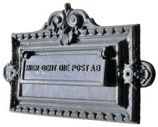 Vintage Mail Slot Plate ⎮ Art.-Nr.:407 A