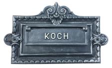 Rustikale Briefeinwurfplatte ⎮ Art.-Nr.:407 A