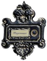 Klingelplatte mit einem Klingeldrücker ⎮ Art.-Nr.:452