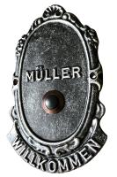 Antike Klingelplatte ⎮ Art.-Nr.:455-1