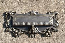 Briefeinwurfplatte mit Verzierungen ⎮ Art.-Nr.:460 A