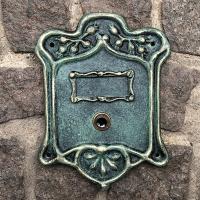 Jugendstil Klingelplatte ⎮ Art.-Nr.:464