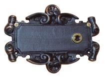 Klingelschild zur Beschriftung ⎮ Art.-Nr.:470-1