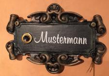 Klingelschild zur Beschriftung ⎮ Art.-Nr.:470-1