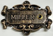 Klingelschild zur Beschriftung ⎮ Art.-Nr.:470-1