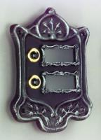 Klingelschild mit zwei Klingeltastern ⎮ Art.-Nr.:508