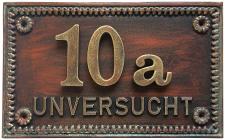 Wandschild mit Hausnummer und Namen ⎮ Art.-Nr.:590L