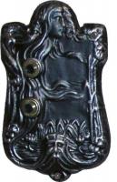 2fach Jugendstil Klingelplatte ⎮ Art.-Nr.:920