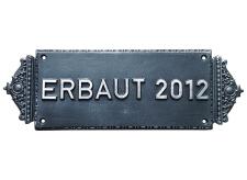 Antikes Wandschild mit Beschriftung ⎮ Art.-Nr.:960