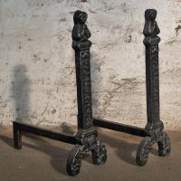 Cast-Iron Andiron ⎮ Art.-Nr.:Kaminbock1
