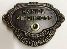 Klingelplatte `Willkommen´ ⎮ Art.-Nr.:465