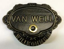 Klingelplatte `Willkommen´ ⎮ Art.-Nr.:465