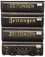 Wandbriefkasten mit Zeitungsrolle ⎮ Art.-Nr.:1519 A