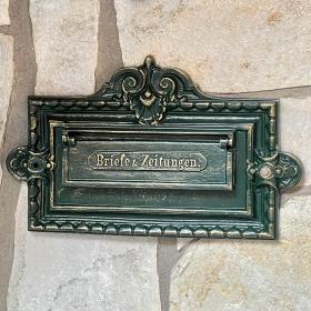 Exhibit Vintage Mail Slot Plate DS407 A